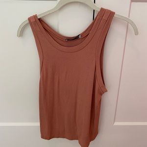 BURNT ORANGE TANK TOP